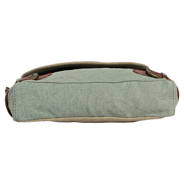 Buckled Up River Canvas Crossbody