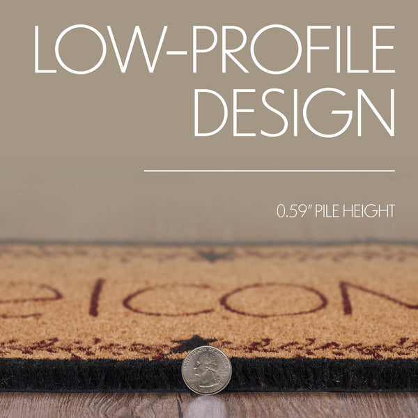 Pip Vinestar Coir Welcome Rug Rect 20x30