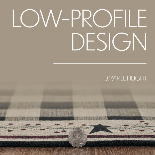 Pip Vinestar Polyester Rug Oval 27x48