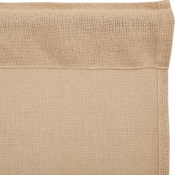 Burlap Vintage Short Panel Set of 2 63x36