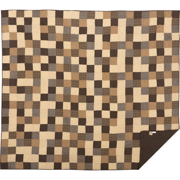 Kettle Grove King Quilt Set; 1-Quilt 110Wx97L w/2 Shams 21x37