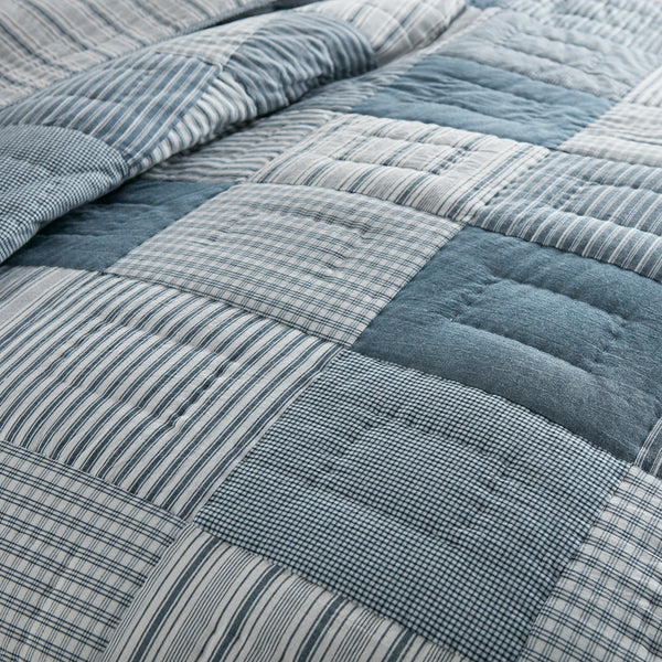 Sawyer Mill Blue Queen Quilt 90Wx90L