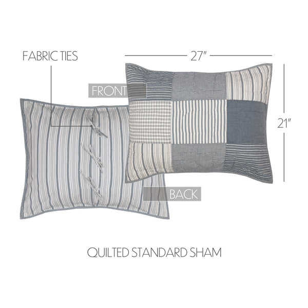 Sawyer Mill Blue Standard Sham 21x27