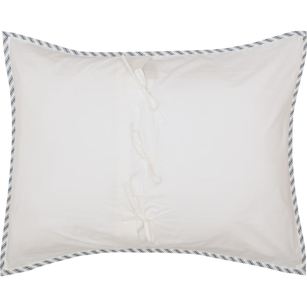 Sawyer Mill Blue Ticking Stripe Standard Sham 21x27