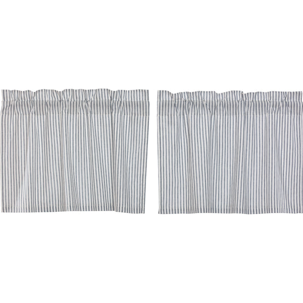 Sawyer Mill Blue Ticking Stripe Tier Set of 2 L24xW36
