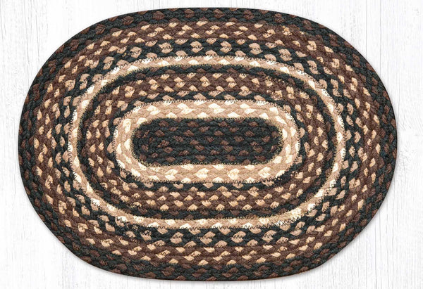 C-313 Mocha/Frappuccino Jute Placemat 13"x19"