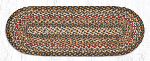 C-51 Fir/Ivory Jute Table Runner 13"x36"