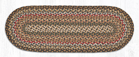 C-51 Fir/Ivory Jute Table Runner 13"x36"