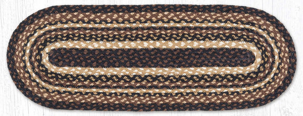 C-313 Mocha/Frappuccino Jute Table Runner 13"x36"