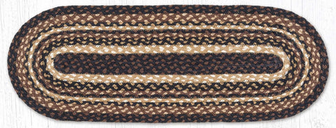 C-313 Mocha/Frappuccino Jute Table Runner 13"x36"
