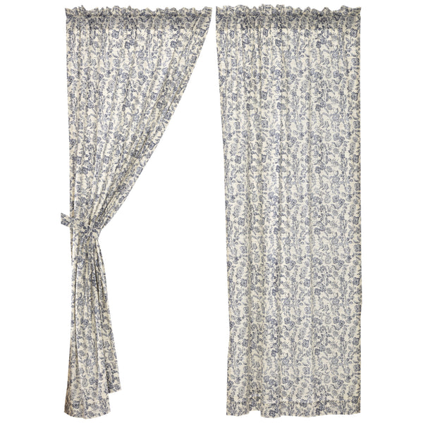 Doylestown Floral Panel Set of 2 84Lx40W