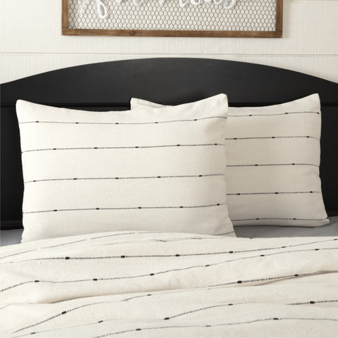 Farmcloth Stripe Standard Sham 27Lx21W