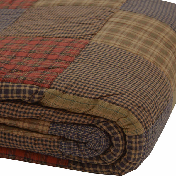 Cedar Ridge California King Quilt 130x115 | Rustic Lodge Bedding