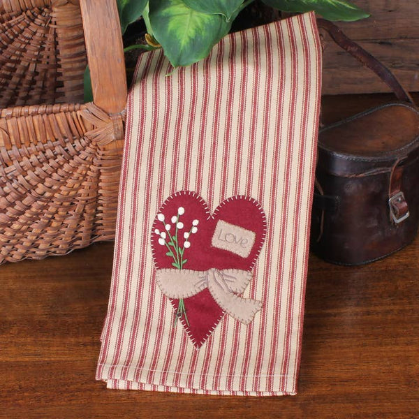 Big Heart Towel (set of 2)