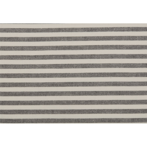 Farmhouse Ticking Gray King Sham 37Lx21W