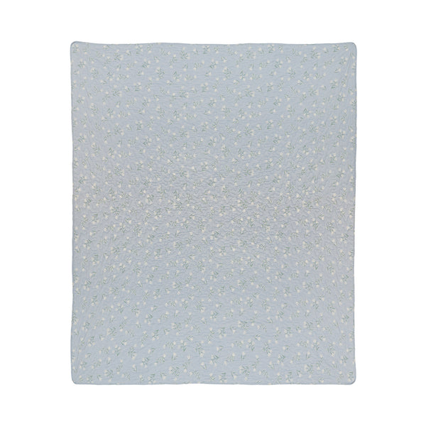 Blue Pastures Patchwork Throw 50X60