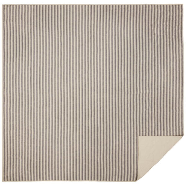 Market Place Blue Queen Quilt 90Lx90W