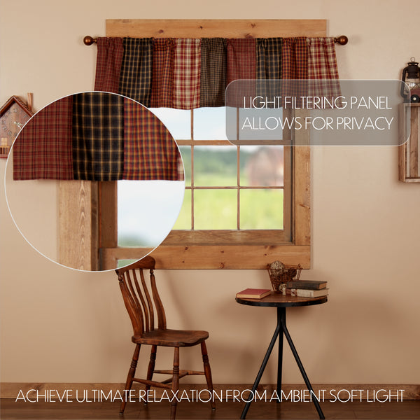 Beckham Patchwork Valance 16x60