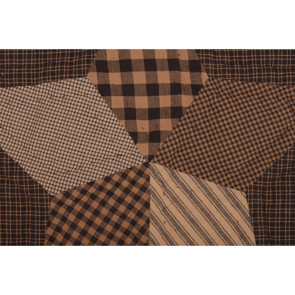 Farmhouse Star Runner Quilted 13x72