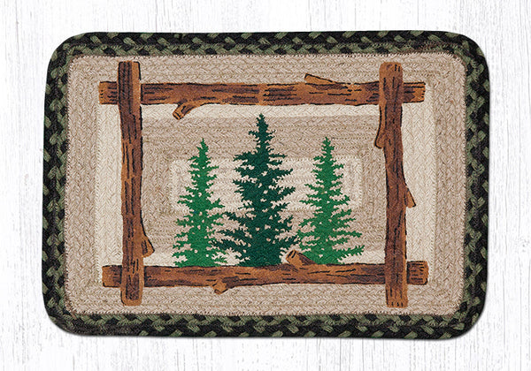 PP-116 Tall Timbers Oblong Printed Placemat 13"x19"