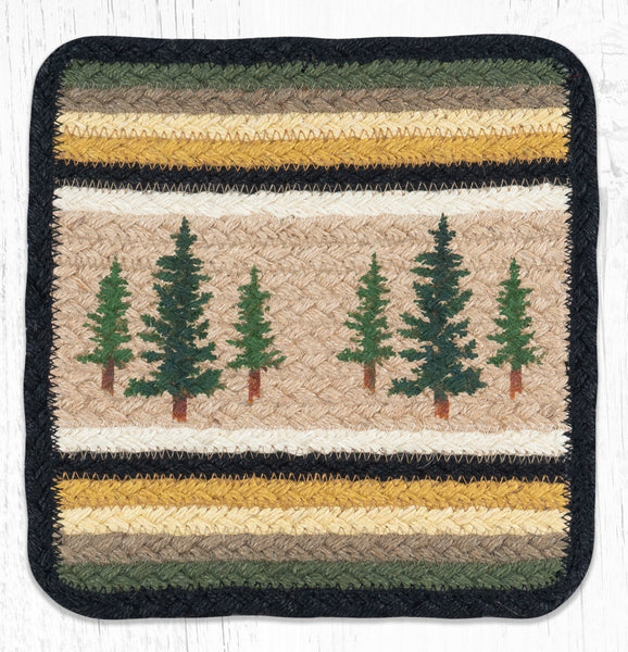 V-116 Tall Timbers Square Printed Trivet 10"x10"