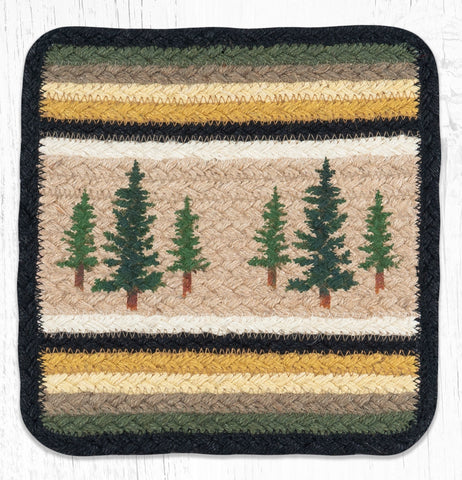 V-116 Tall Timbers Square Printed Trivet 10"x10"