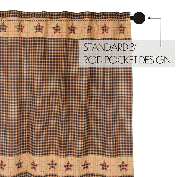 Bingham Star Shower Curtain 72x72