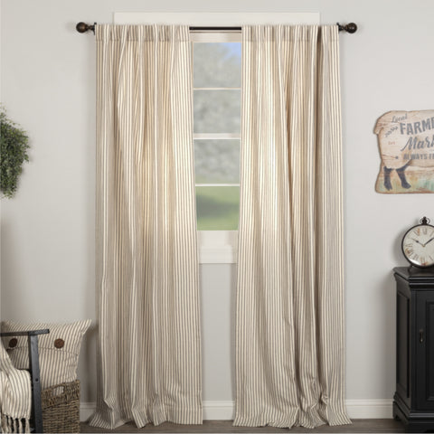 Katie's Vintage Stripe Panel Set of 2 84Lx40W