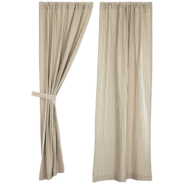 Katie's Vintage Stripe Panel Set of 2 84Lx40W