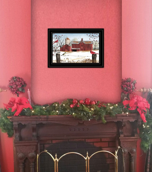 "Winter Days" By Billy Jacobs, Ready To Hang Framed Print 15x11