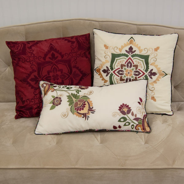 Spice Postage Stamp Quilted Bedding