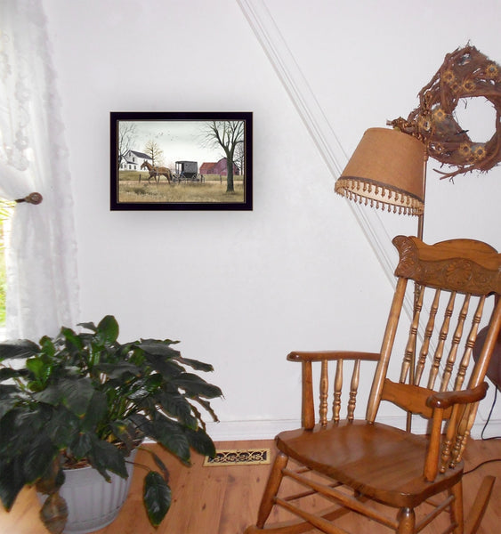 "Goin' To Market" By Billy Jacobs, Black Frame 14x10