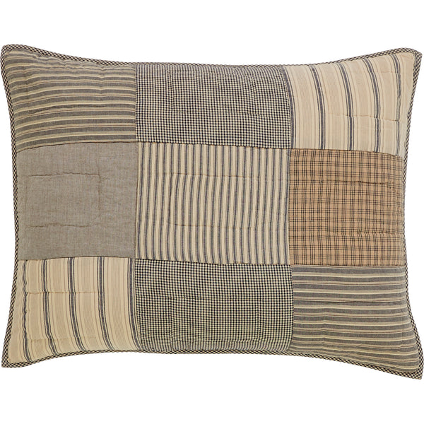 Sawyer Mill Charcoal 5pc Daybed Quilt Set (1 Quilt, 1 Bed Skirt, 3 Standard Shams)