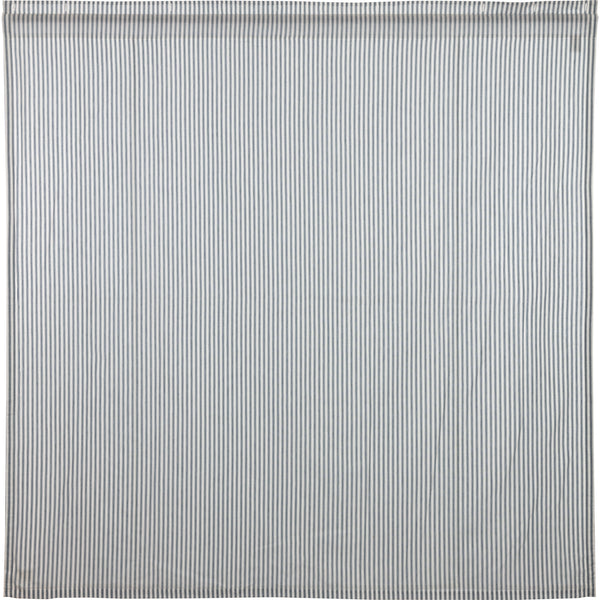 Sawyer Mill Blue Ticking Stripe Shower Curtain 72x72
