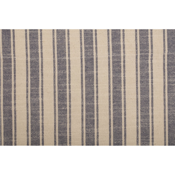 Market Place Blue Ticking Stripe Panel Set of 2 96Lx50W