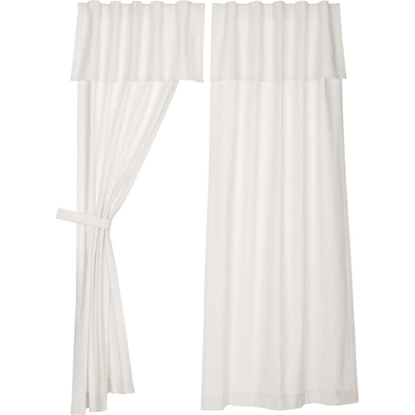 Silo Hill Panel with Attached Valance Set of 2 96Lx50W