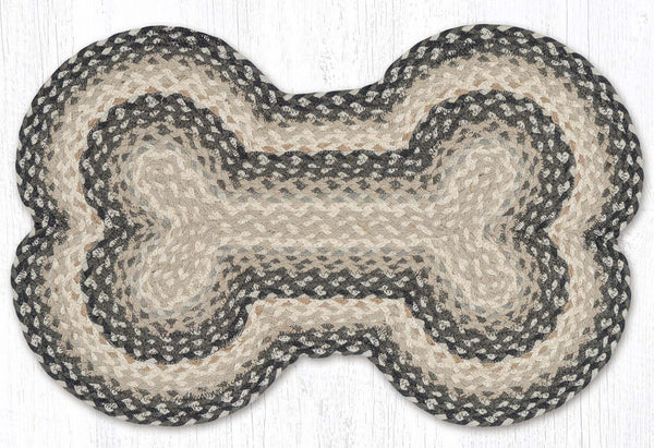 DB-890 Gray/Sand/Ivory Large Dog Bone 18"x28"