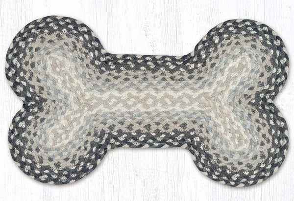 DB-890 Gray/Sand/Ivory Medium Dog Bone 13"x22"