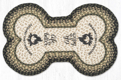 DBP-116 Life is Better Dog Bone 18"x28"