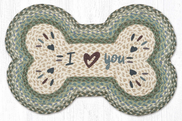 DBP-419 I Heart You Dog Bone 18"x28"