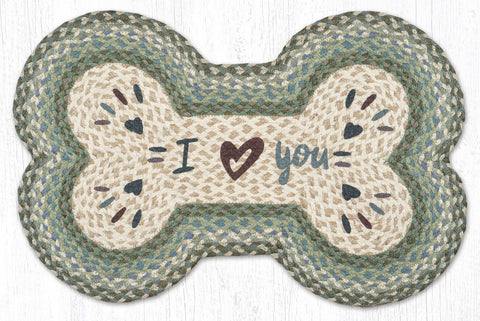 DBP-419 I Heart You Dog Bone 18"x28"
