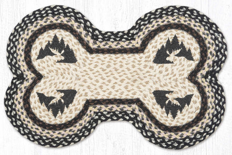 DBP-430 Graphic Moose Dog Bone 18"x28"