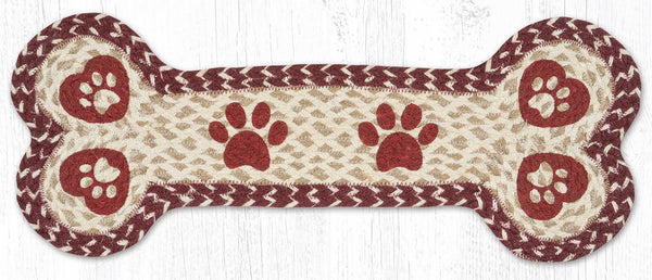 DBP-9-117 Heart Paws Dog Bone 9"x24"