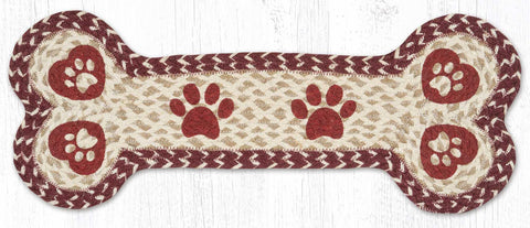 DBP-9-117 Heart Paws Dog Bone 9"x24"