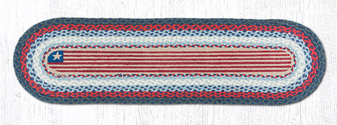 OP-15 Flag Oval Patch Runner 13"x48"
