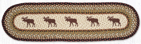 OP-19 Moose Oval Patch Runner 13"x48"