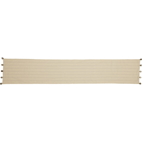 Sleigh Bells Ring Ticking Stripe Runner 72Lx13W