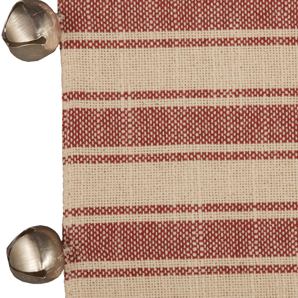 Sleigh Bells Ring Ticking Stripe Runner 90Lx13W