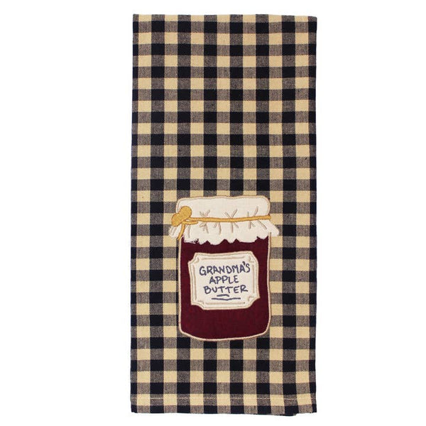 Apple Butter Jar Towel (set of 2)