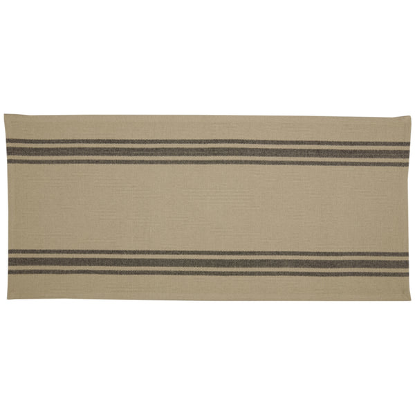 Mill House Stripe Black Runner 36Lx16W